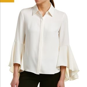 Eliza J white blouse